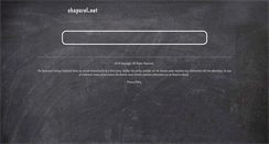 Desktop Screenshot of chaparel.net